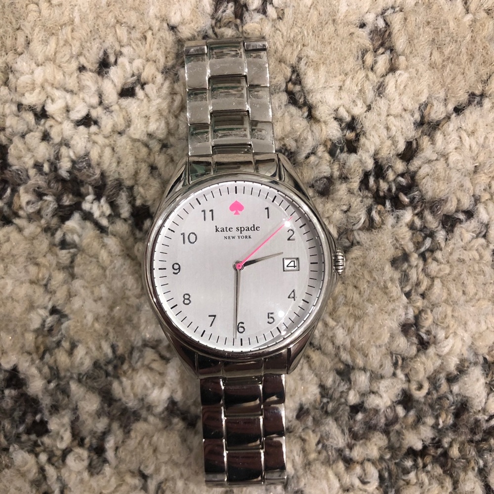 kate spade stainless gramercy watch